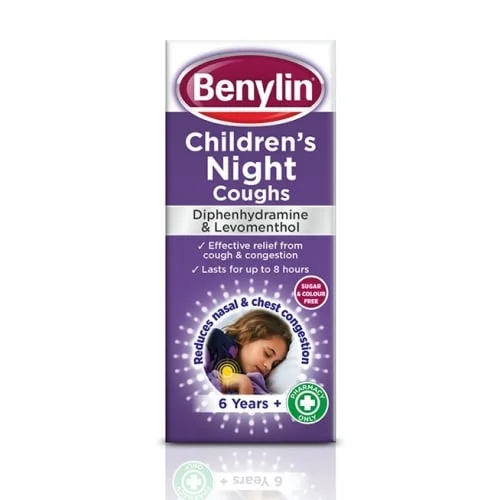 Benylin Childrens Night coughs 6+ 125ml