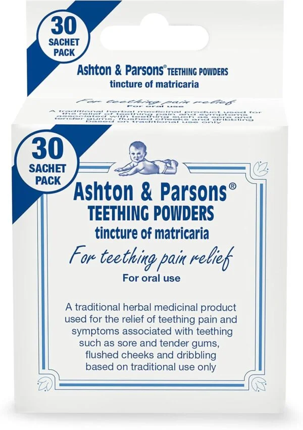 Ashton and Parsons Teething Powders 30 Sachets