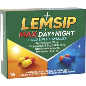 Lemsip Max Day & Night Cold & Flu Capsules16