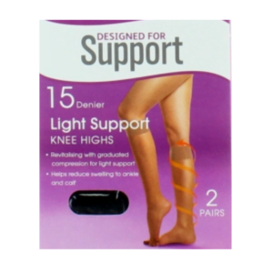 Light Support Knee Highs 15 Denier