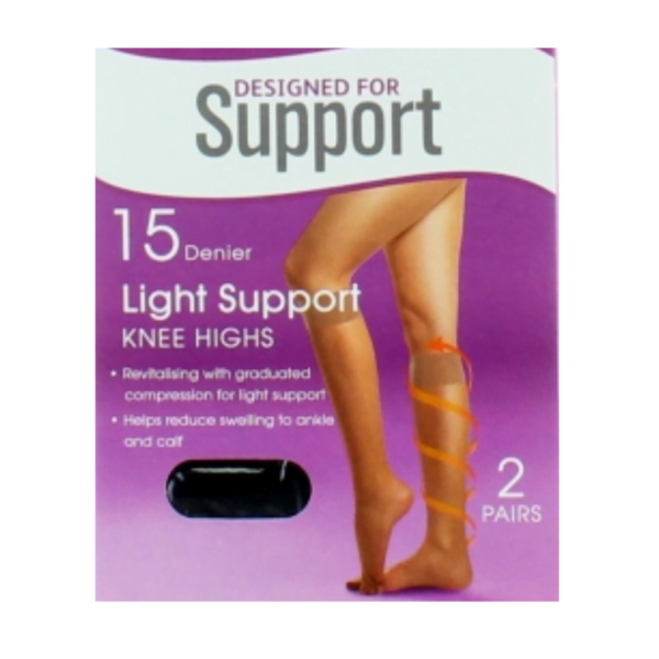 Light Support Knee Highs 15 Denier