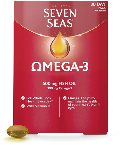 Seven Seas Omega-3 Daily (30 Caps)