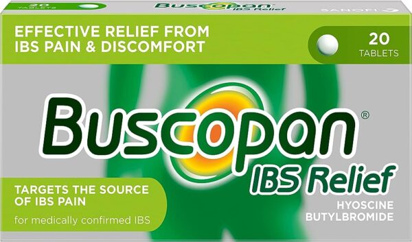 Buscopan 10mg 20 Tablets