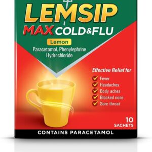 Lemsip Max Cold and Flu 10 Sachets