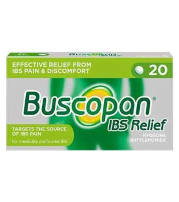 Buscopan 20 tablets