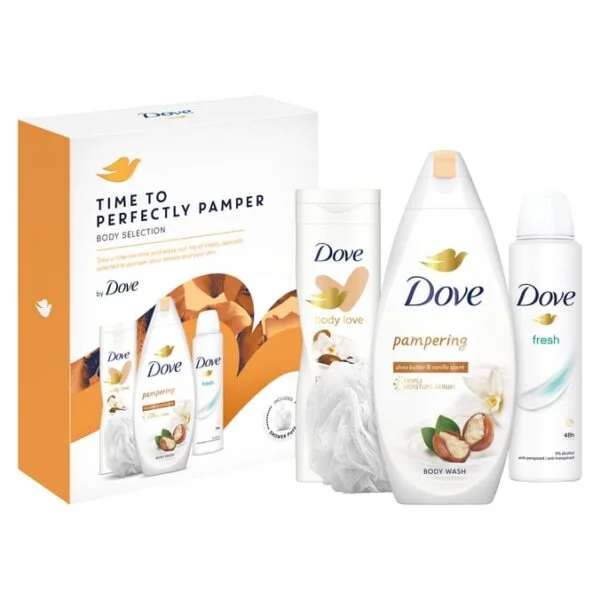 Dove Time to perfectly Pamper Christmas Gift Set