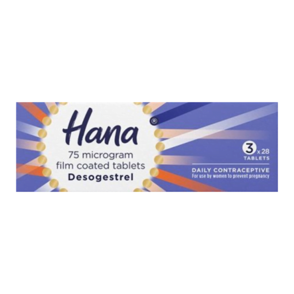 Hana Pill Contracptive 75mcg 84 tablets