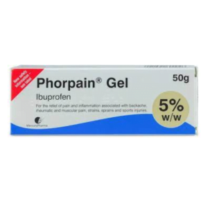 Phorpain Ibuprofen gel 5% 50g