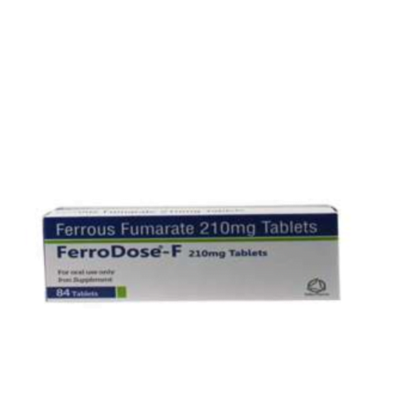 FerroDose-F 210mg Tablets 84