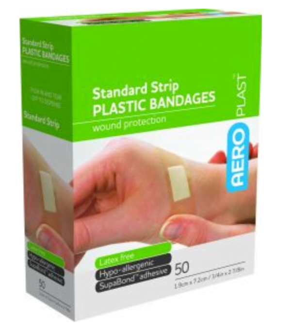 Standard Strip Plastic Bandages 50