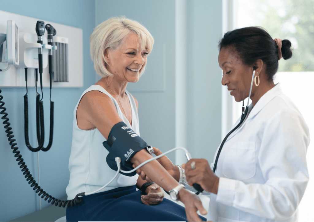 Blood pressure check