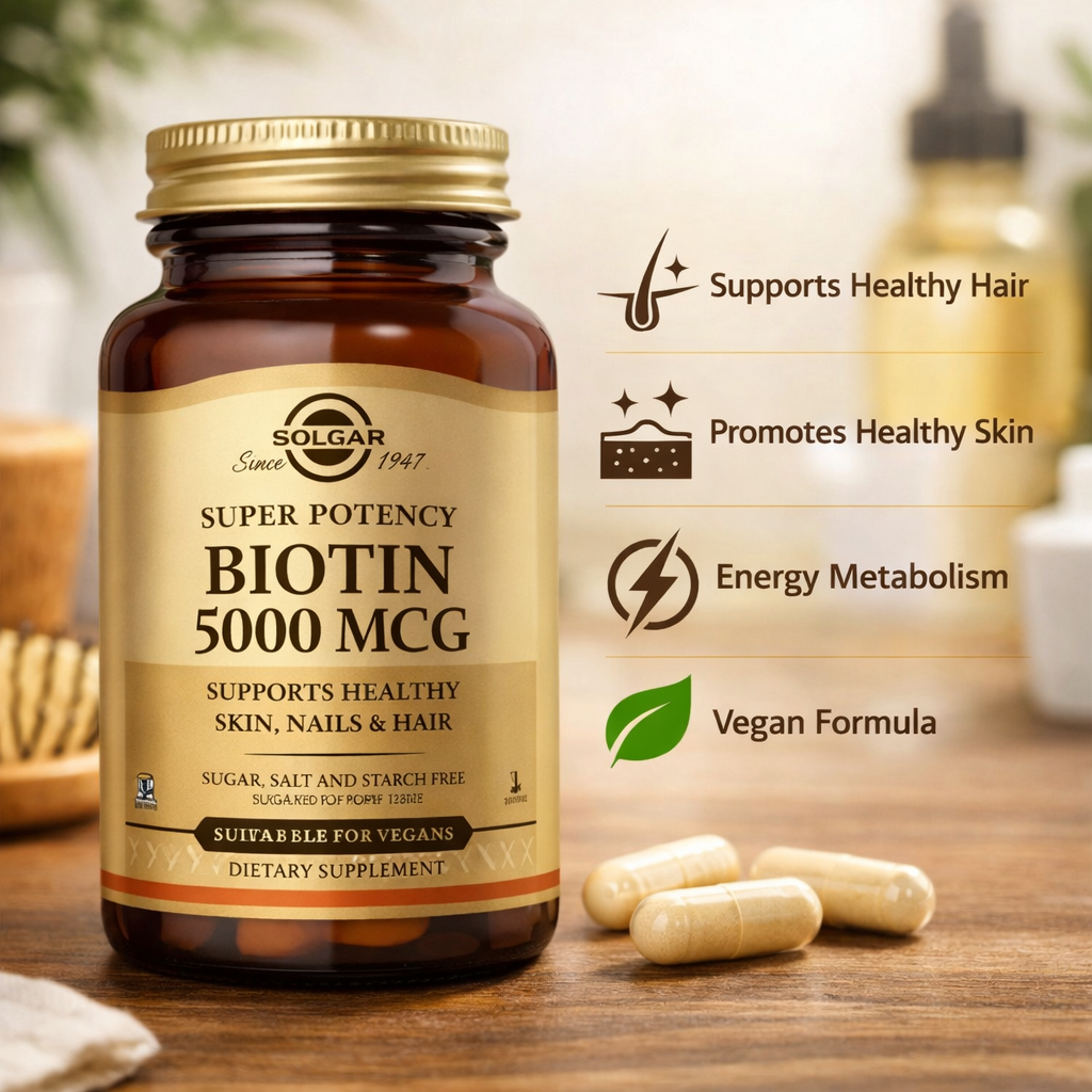 Solgar Biotin 5000mcg